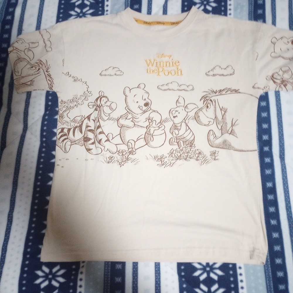 Disney Winnie the Pooh White T-Shirt